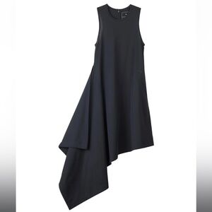 Y3 Black Asymmetrical Skirt